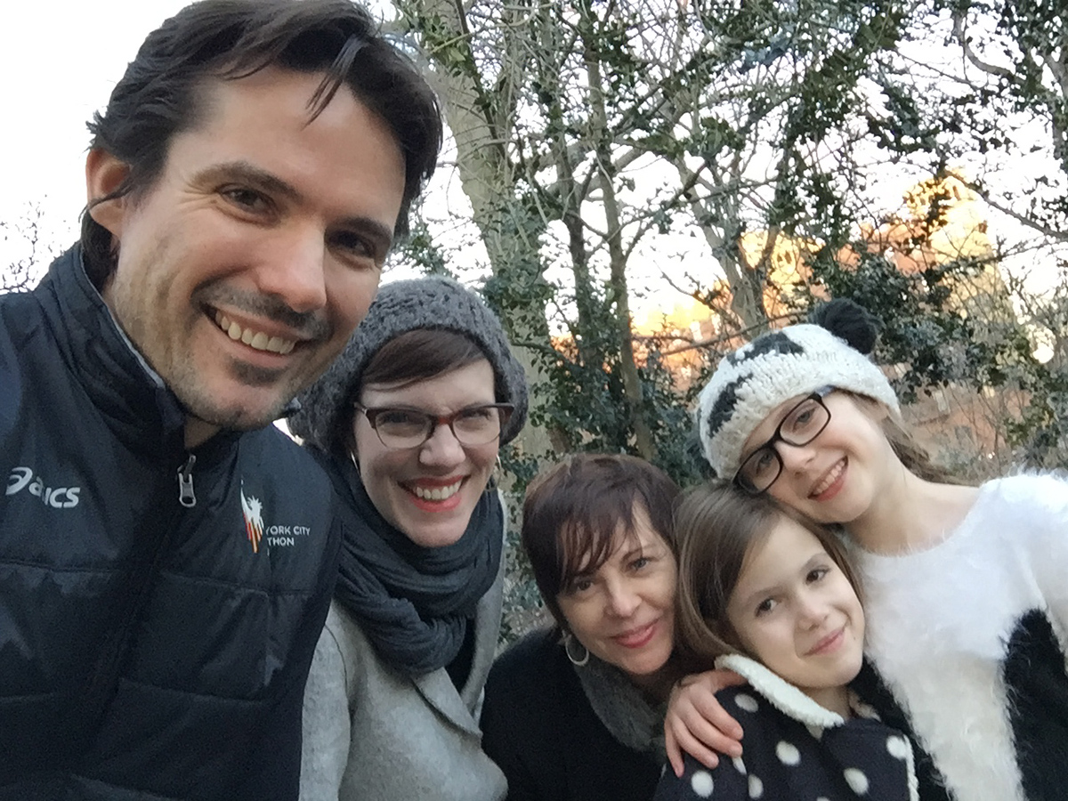 ice skating, crepes and horsey back rides